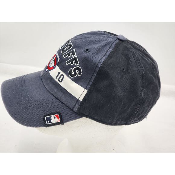 MN Twins Playoffs Baseball Hat 2010 Postseason Forty Seven Sports Cap Strapback - Picture 8 of 9
